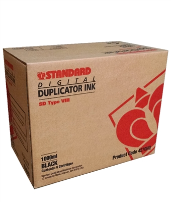 Standard SD650 Genuine Black Ink | Standard Digital Duplicator